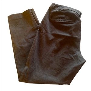 Dark gray old navy pixie pants size 10